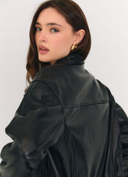 Intrecciato Collar Jacket