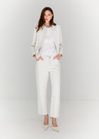 Intrecciato Off white jacket